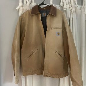Vintage Carhartt Sandstone Duck Detroit Jacket